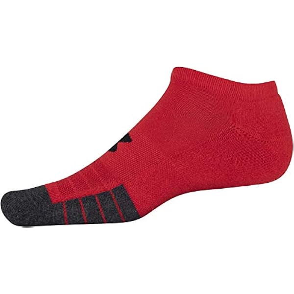 Under Armour Performance Tech No Show Socks, Multipairs uniseks-volwassene Sokken (6-Pack)